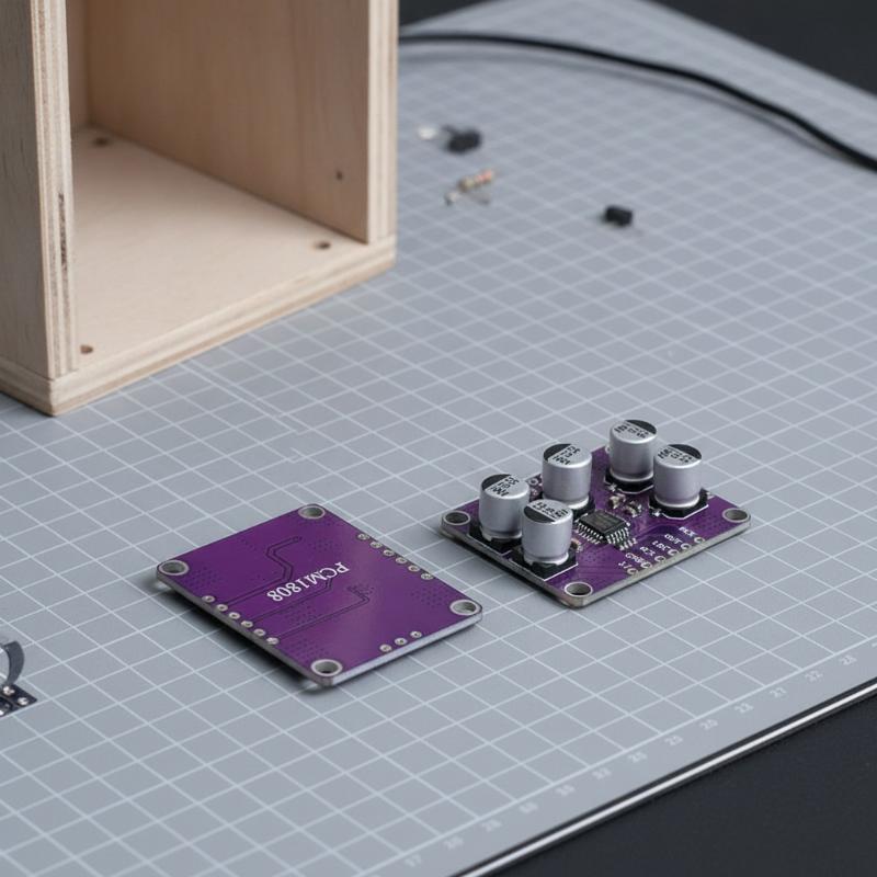 Diy Audio Electronics Kit - NOWY 24-bitowy moduł ADC stereo PCM1808,