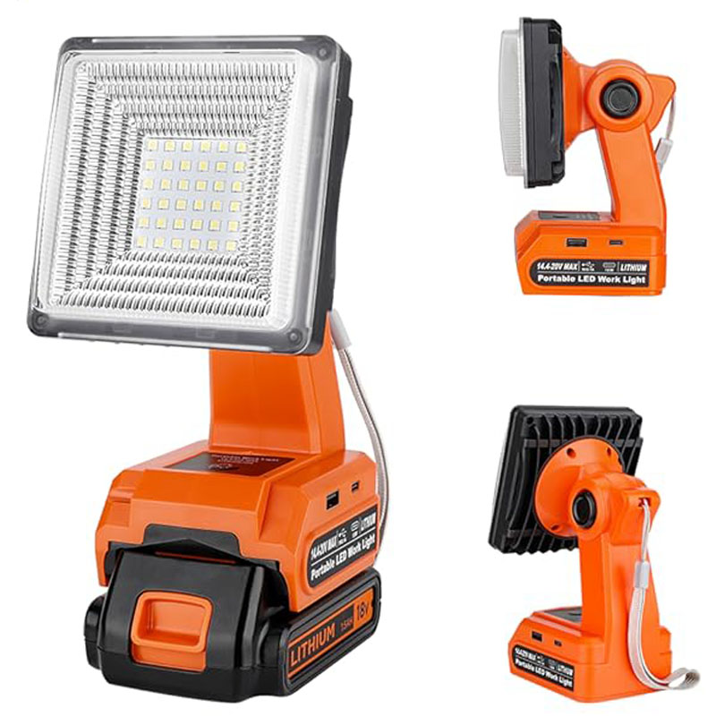 Black+Decker Tool Cordless - 4-calowa lampa robocza Led lampa narzędziowa