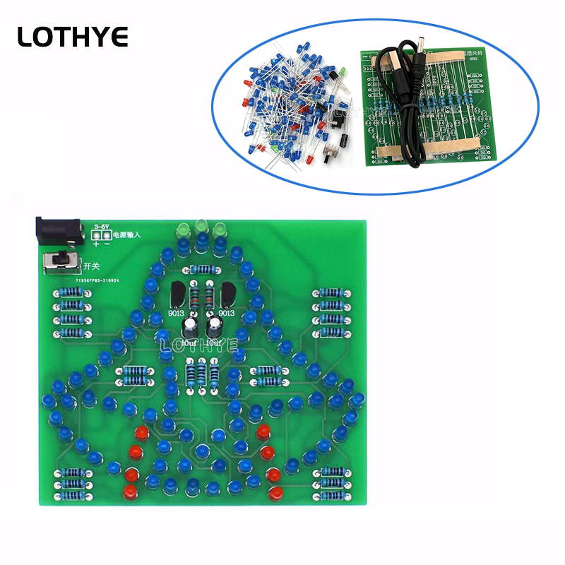 DC 3-5V LED Light Swing Wind C – Diy Electronics Project Kit recenzja i cena