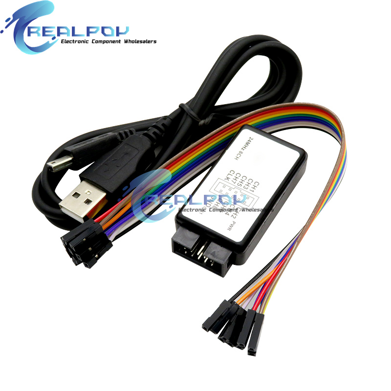 Analizator logiczny USB 24 MHz – Logic Analyzer Usb recenzja i cena