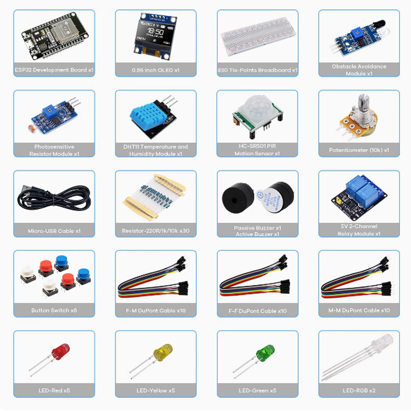 Zestaw do samodzielnego montaż – Diy Electronics Learning Kit recenzja i cena