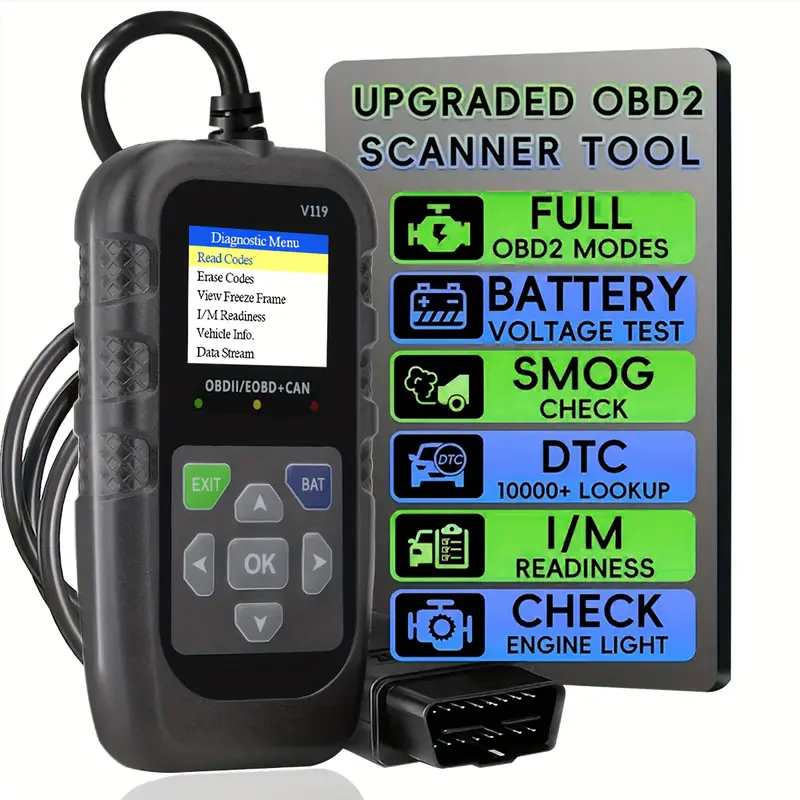 Skaner OBD2 V119, czytnik kodó – Logic Analyzer Usb recenzja i cena